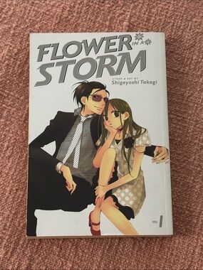 Flower Storm Vol. 1 Graphic Novel Shigeyoshi Takagi - manga older teen 16+ rated